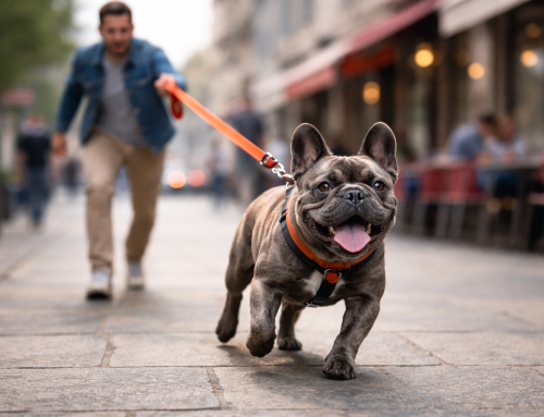 Cuando tu perro tira de la correa en los paseos